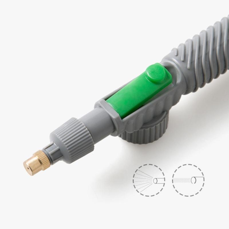 Adjustable Drink Bottle Spray Head High Pressure Air Pump Manual Sprayer Nozzle