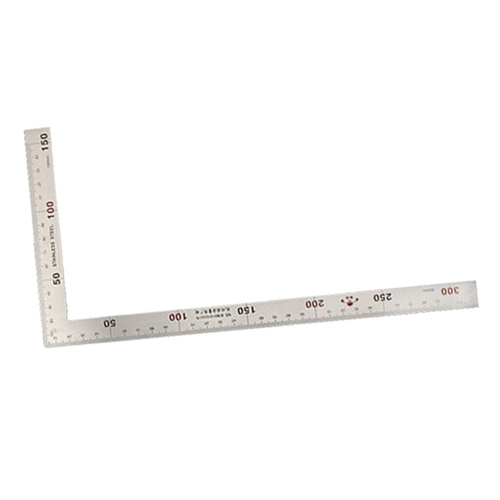Stainless Steel Ruler for Engineer Carpenter Measure Tools 300mm