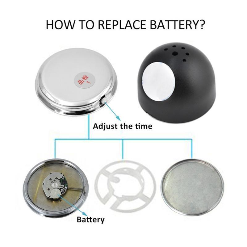 Mini Luminous Car Quartz Clock Exquisite Digital Clock Universal Pocket Stick-On