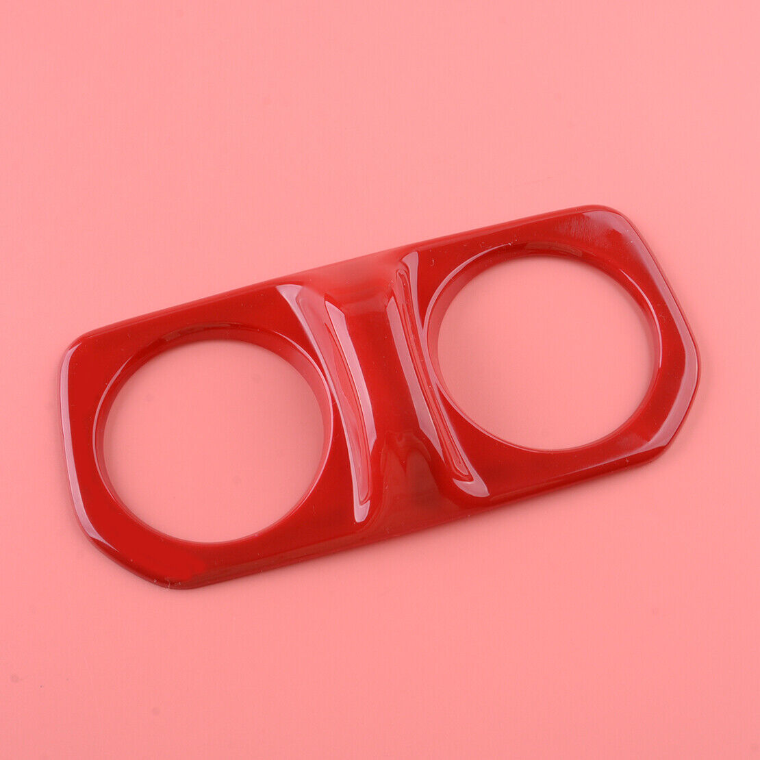 Red Rear Air Outlet Vent Frame Cover Trim Fit For Jeep Wrangler JL 2018-2022