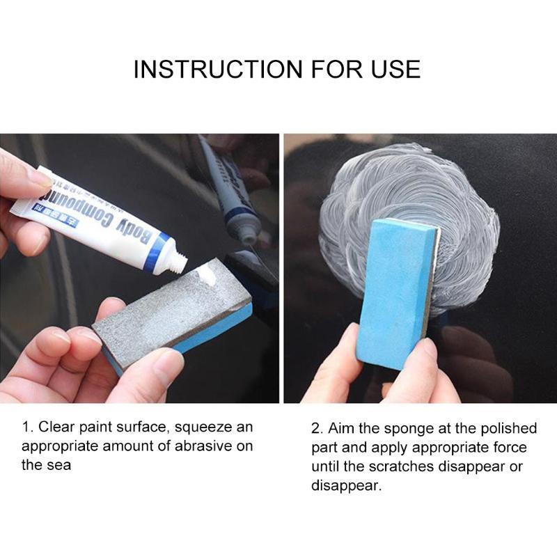 Grinding Car Body Compound Paste Scratch Repair Tools Paint Auto Polishing Care
