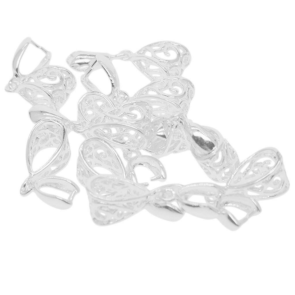 10-Packs  Plated Pendant Bails  Clasps DIY Jewelry Findings