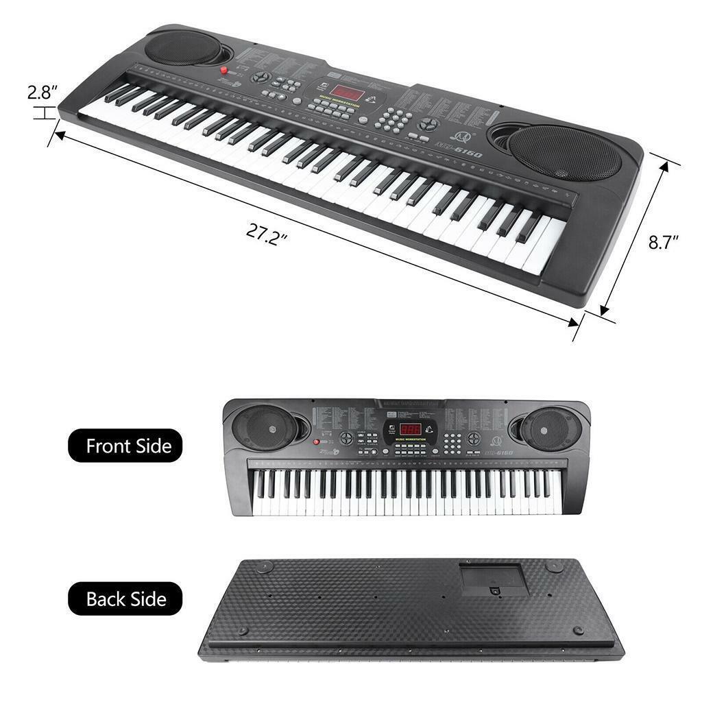 61  Music Electronic  Gift Electric Piano USB w/ Mic