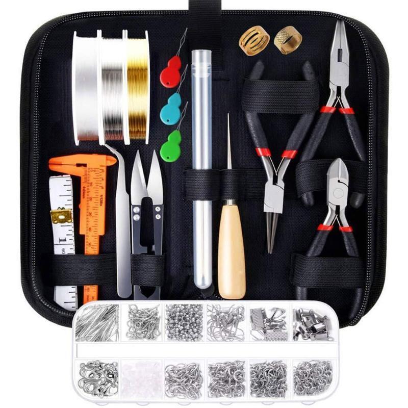 Jewelry Making Tool Kit Jewelry Wires and Jewelry Findings Jewelry Repair Making