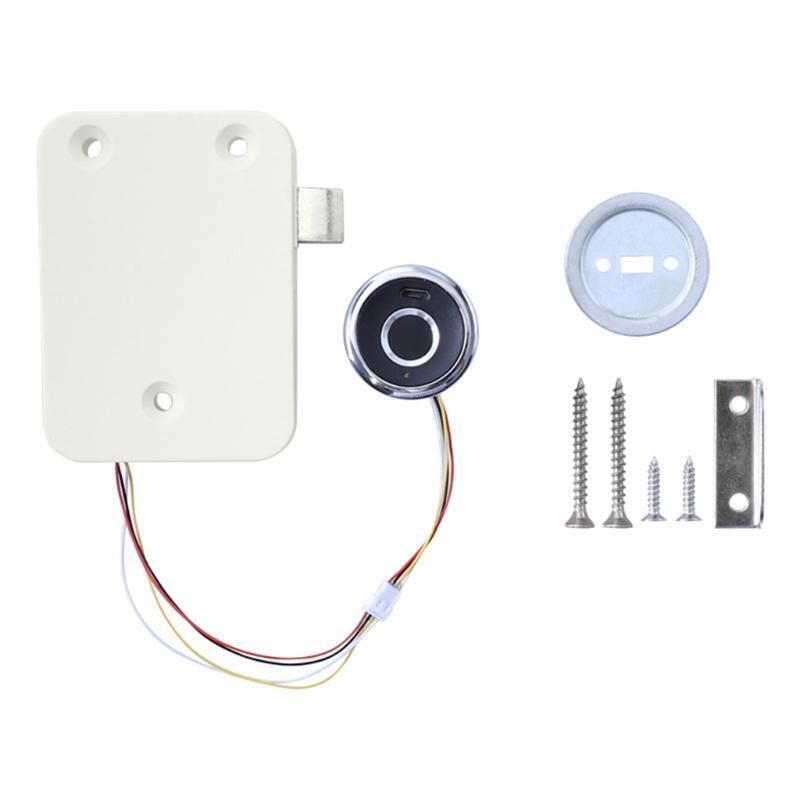 Cabinet Keyless Lock Fingerprint Biometrics Lock USB Charging Furniture Lock