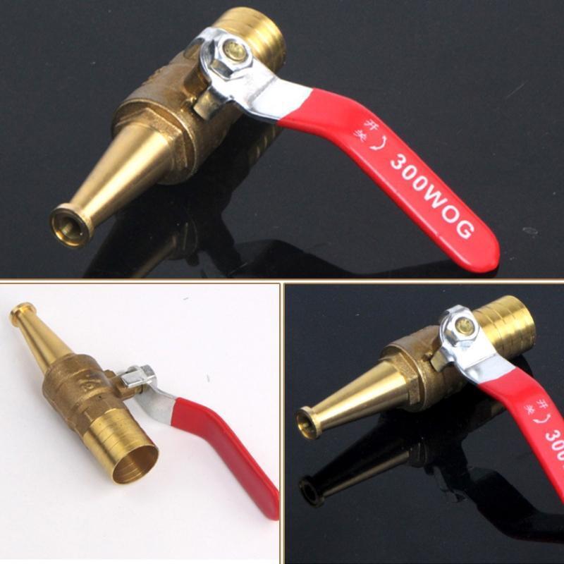 Solid Brass High Pressure Hose Nozzle Water Hose Nozzle Sprayer for Car Wash