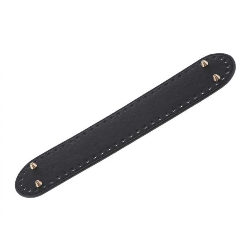 Crochet Knitting Bag Bottom Insert Pad Shaper Nail Cushion Black