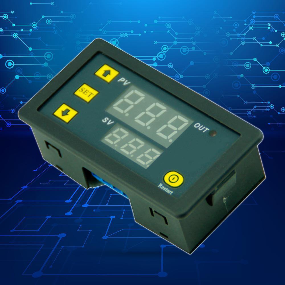 DC12V 20A Digital Display Time Delay Relay Timing Timer Cycling Module