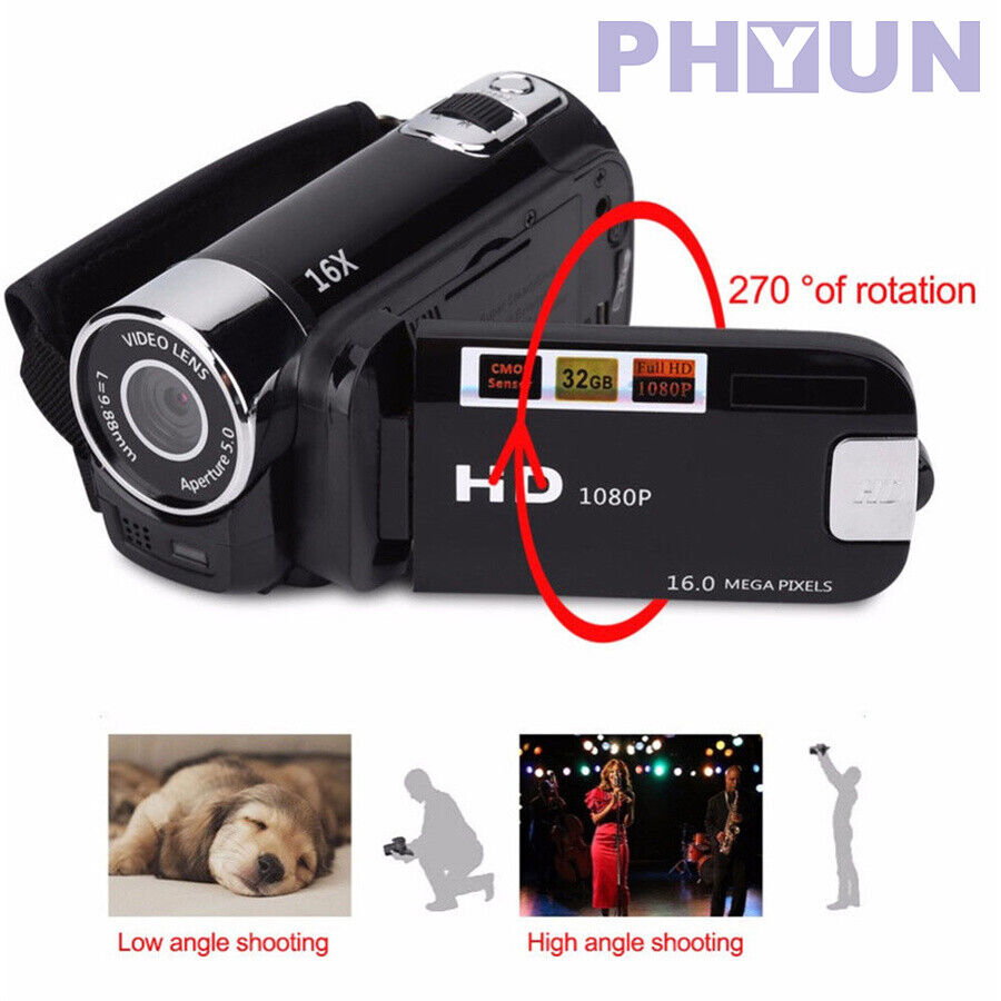 16X Zoom DV 1080P HD High Definition Digital TFT Camcorder Digital Video Camera