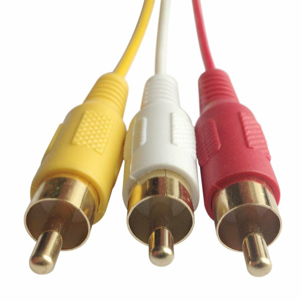 NEW 5 Feet 1080P HDTV HDMI Male to 3 RCA Audio Video AV Cable Cord Adapter