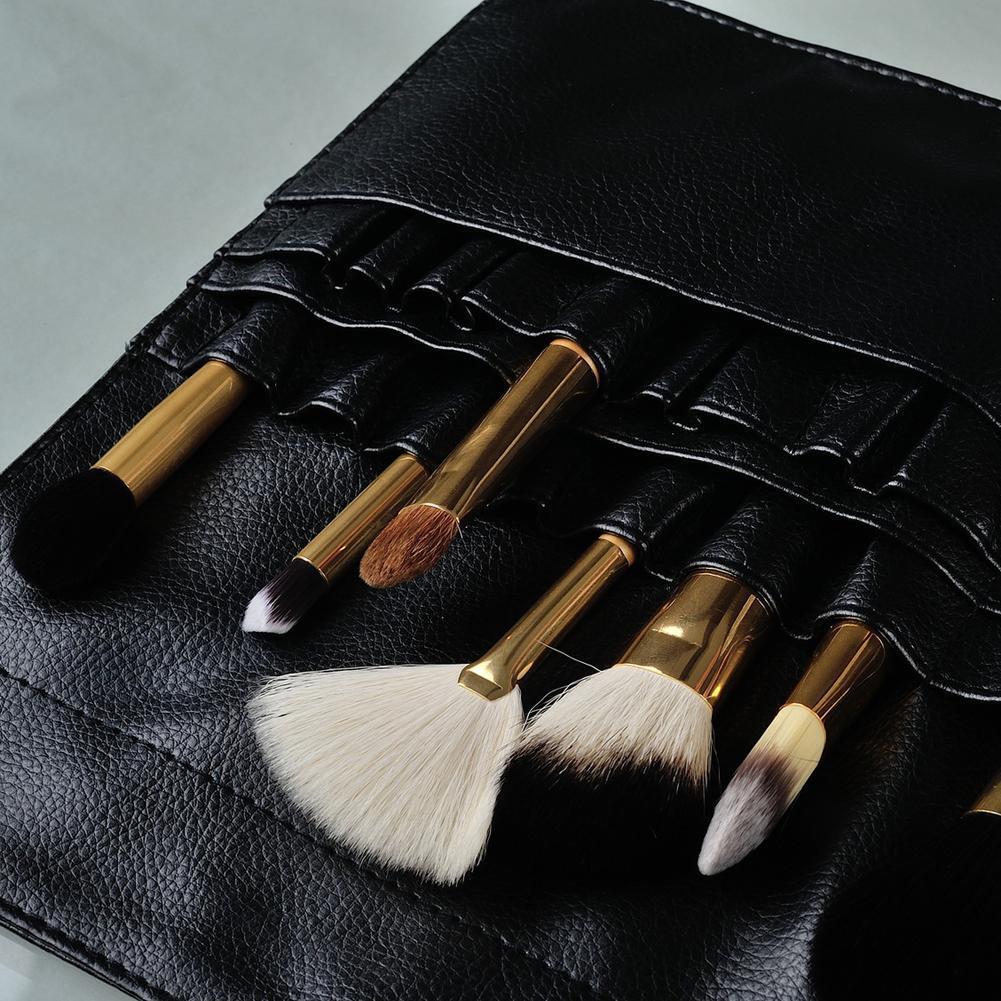 Pro Makeup Cosmetic 18 Pockets  Artist Brush Apron Belt Strap Bag Case