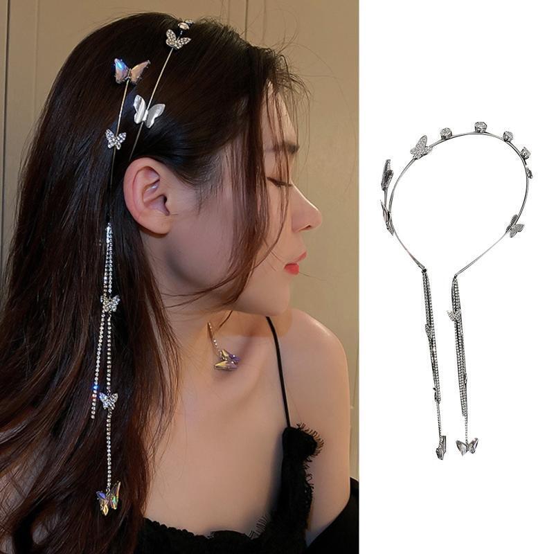 Girls Shiny Luxury Rhinestone Hair Band for Women Wedding Party Ornaments