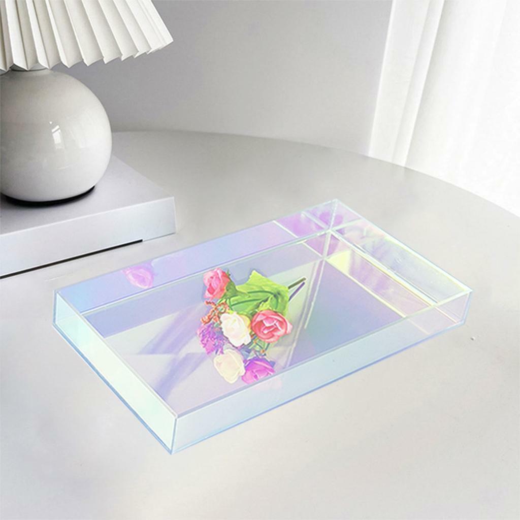 Drawer Organizer Acrylic Clear   Serving tray and storage