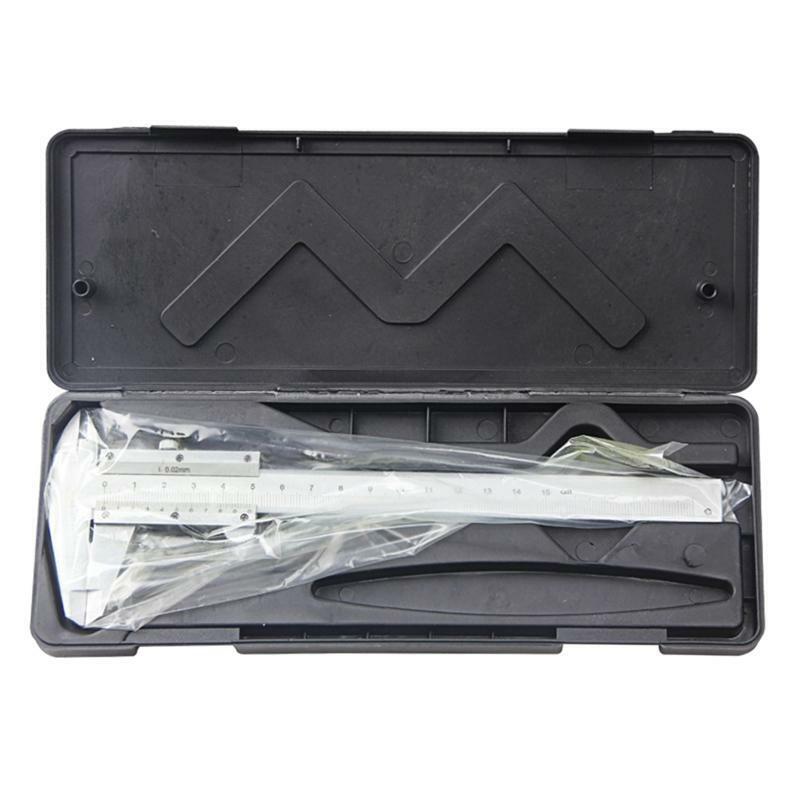 0-150mm / 0-6 Carbon Steel Vernier Caliper Gauge Manual measurement Micrometer