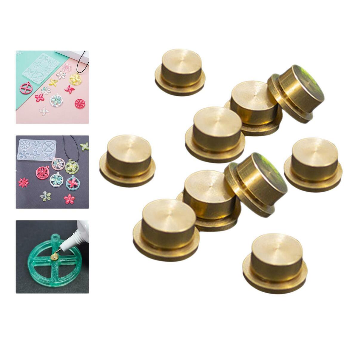 10x Mini Bearing Rotating Necklace Bearing Copper Metallurgical Part