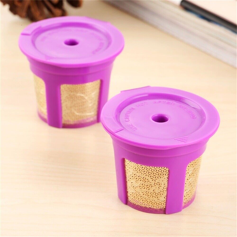 Purple K Carafe Coffee Filter Cup For Keurig 2.0 Brewers Refillable 1X i Cafilas