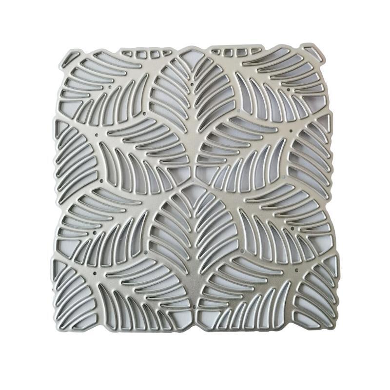 Leaf Cover Metal Cutting Dies Stencil Scrapbooking DIY Album Stamp Paper Emboss