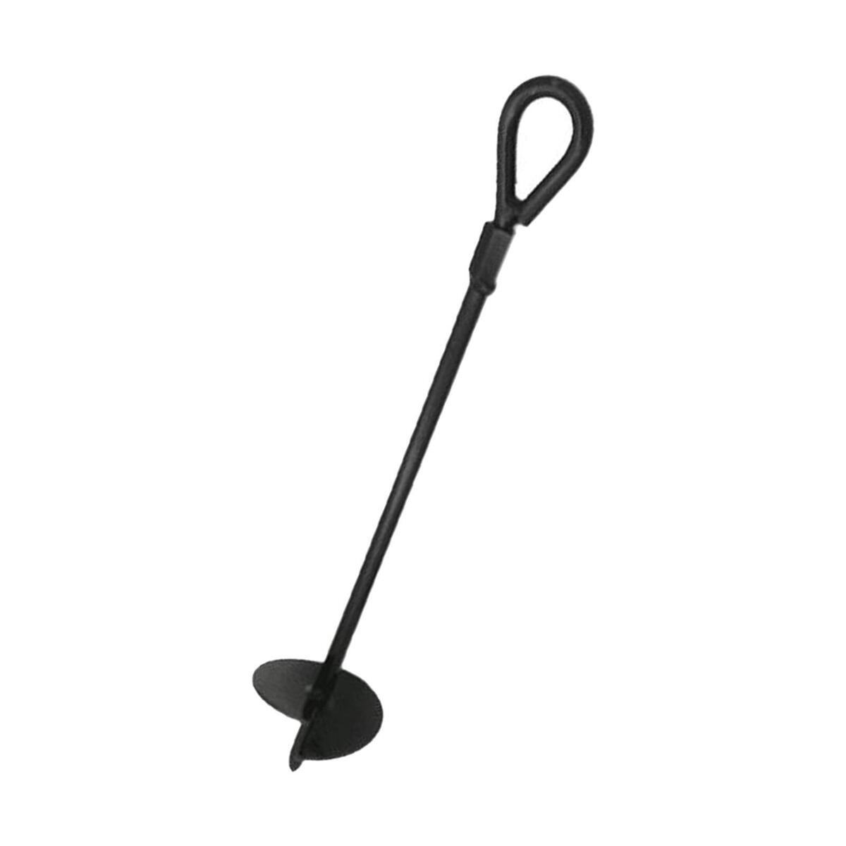 Steel Ground Anchor Trampoline Accessories Tie Down Drill Bit for Camping