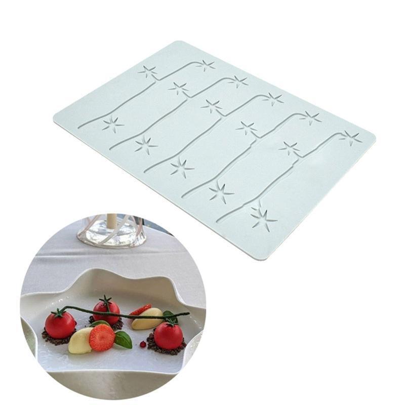 Creative Baking Mold Tomato Stalks Shaped Chocolate Moulds Fondant Mould