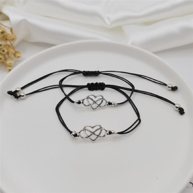 European American Card Couple Friendship Bracelet Simple and Creative Bracelet