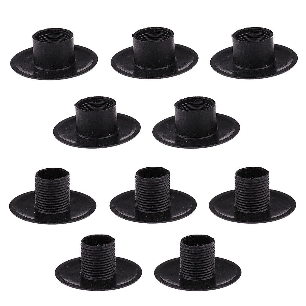 20Pieces FOOSBALL BEARING Table Football  Bearings Accessories Black