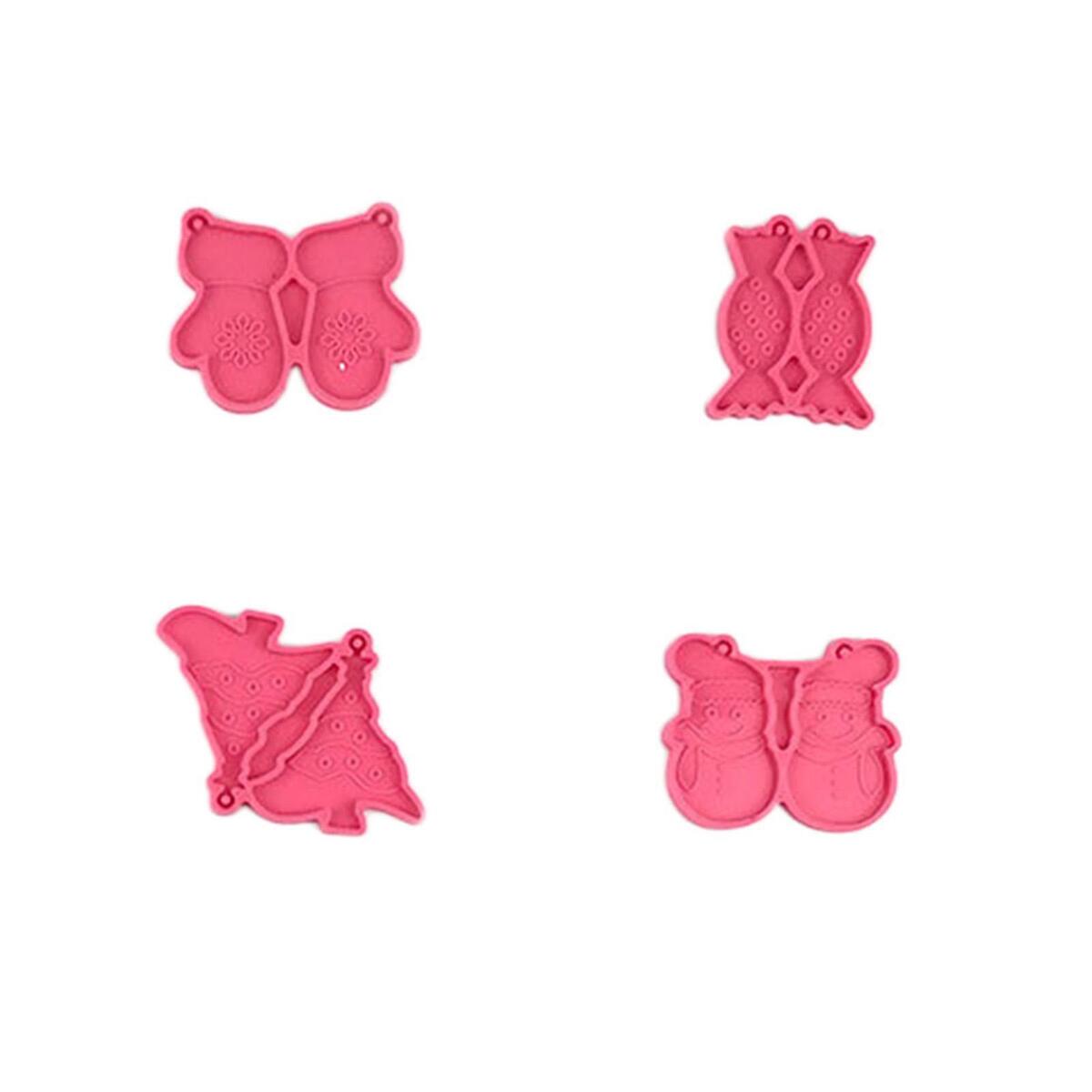 12x Silicone Earrings   Tools Creative Casting Set Molds for Making Crafts