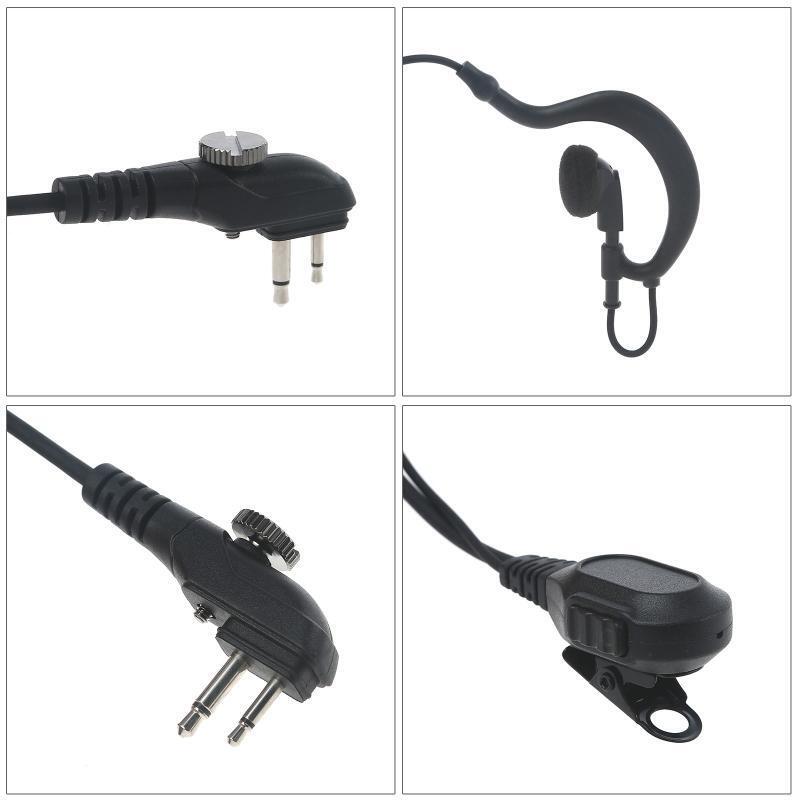Flexible PTT Earphone Earpiece Microphone TC-610,TC-620, TC-618 ,TC-700 , PD500