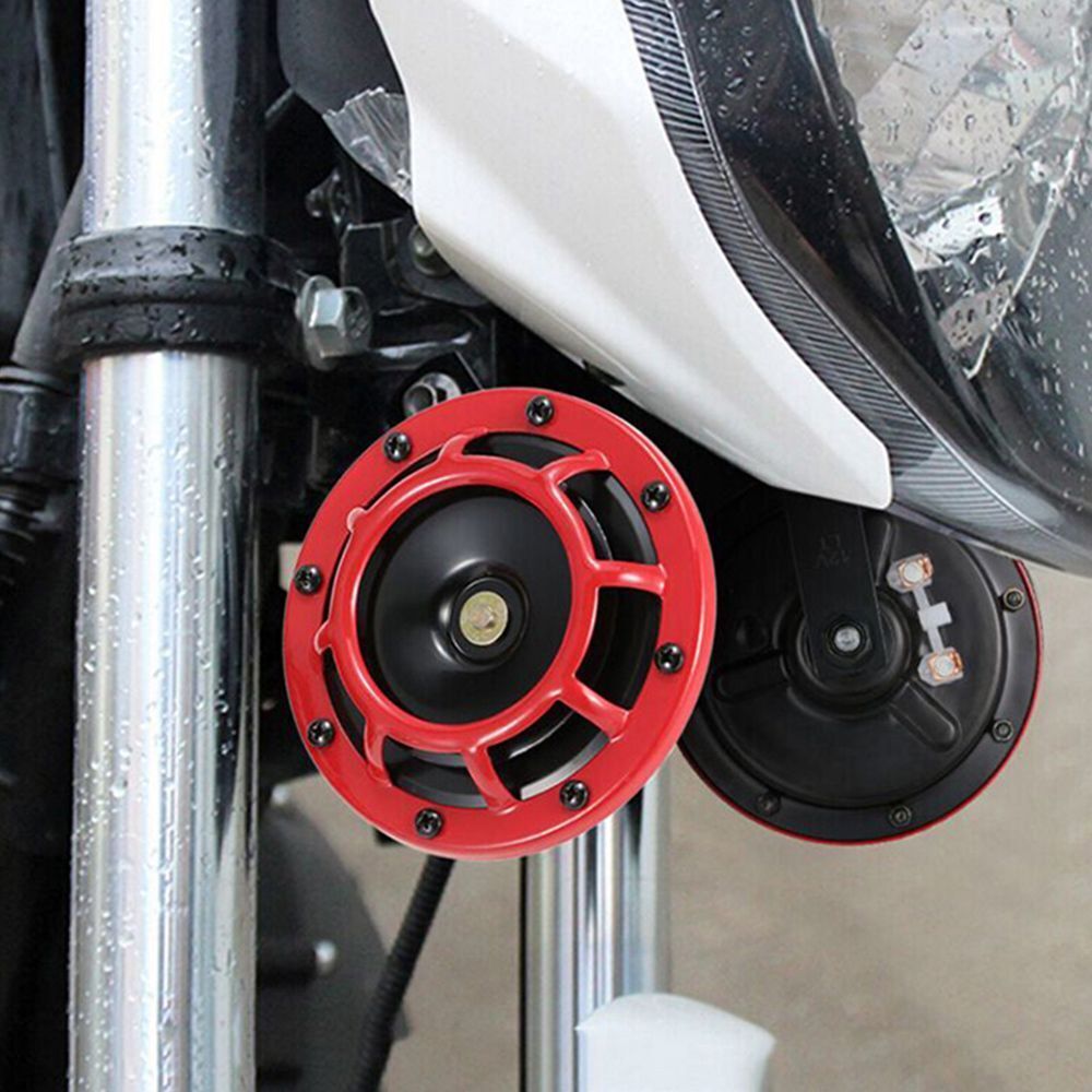 Super Loud Car Low Hight Horn Speaker Motorcycle Siren Dual Tone Car Air Horn