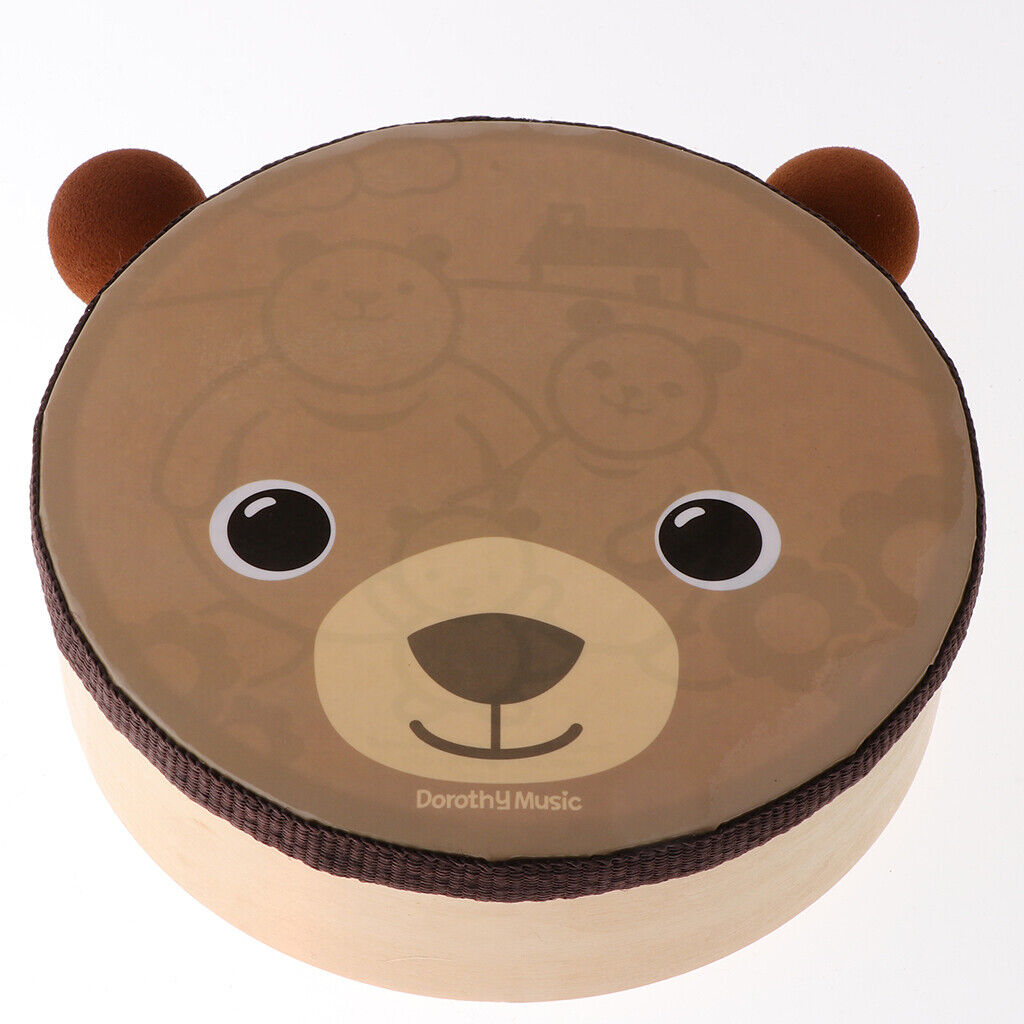 Cartoon Musical Instruments  Drum with 2 Beaters   Gift
