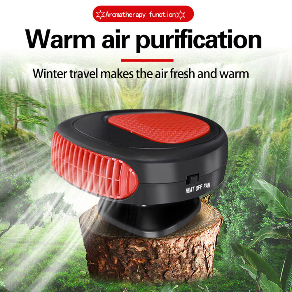 12V 150W Car Windshield Heater Windscreen Defroster Heating Cooling Fan
