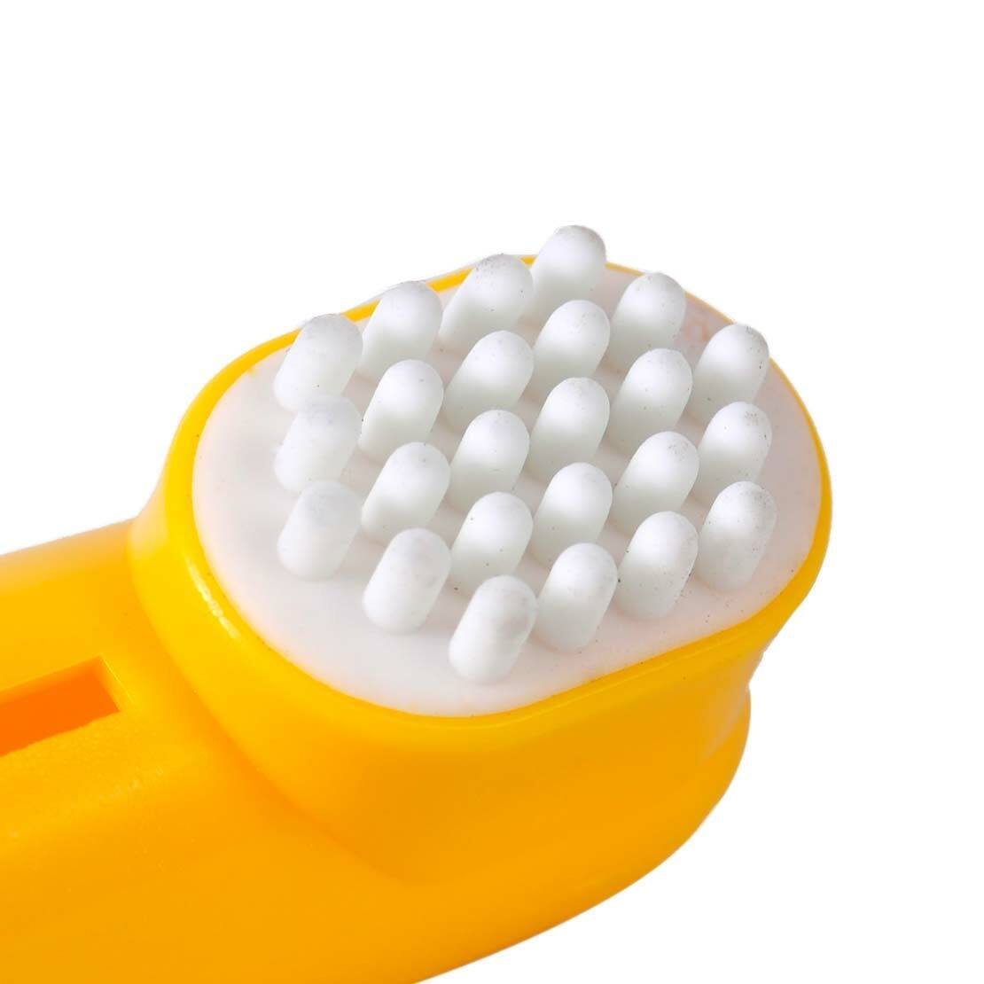 2x Pet Dog Cat Soft Finger Dental Cleaning Toothbrush Massager Teeth Hygiene Li