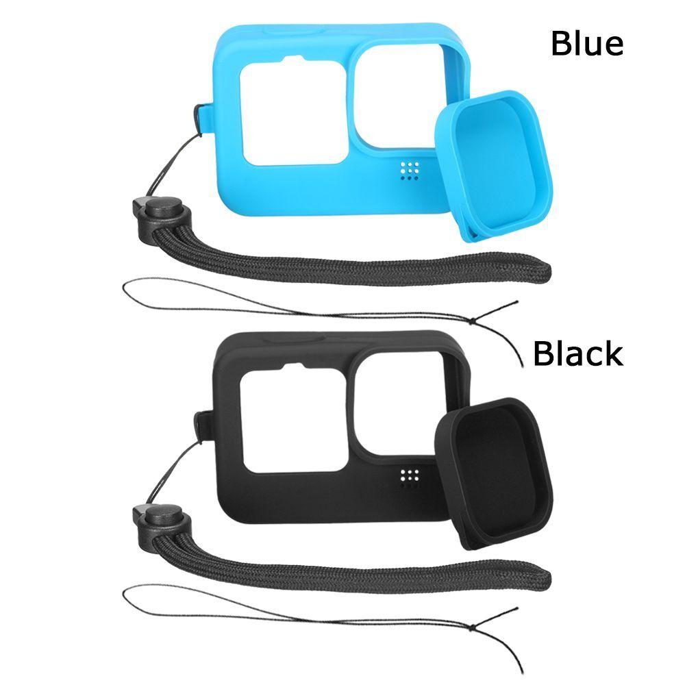 Accessories Protective Cover With Lens Cover/Lanyard For Gopro Hero 10 Black