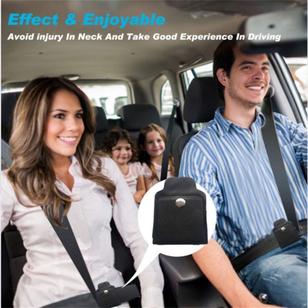 Safety Protector Positioner Clip Shoulder Neck Strap Seatbelt Adjuster