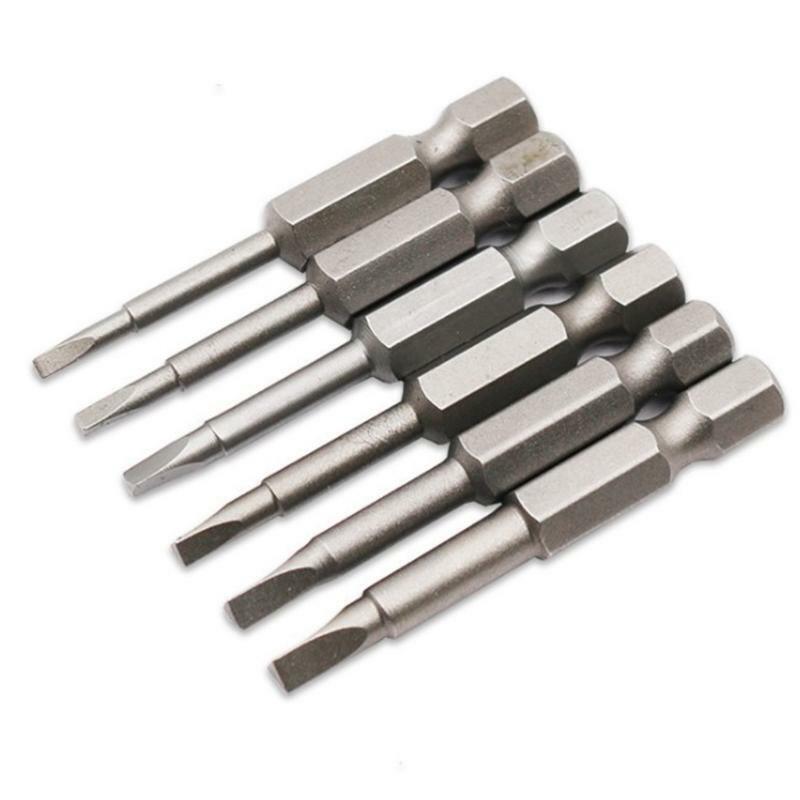 Triangular Screw Bits S2 Alloy Steel 1.8/2.0/2.3/2.5/2.7/3.0mm Anti Slip