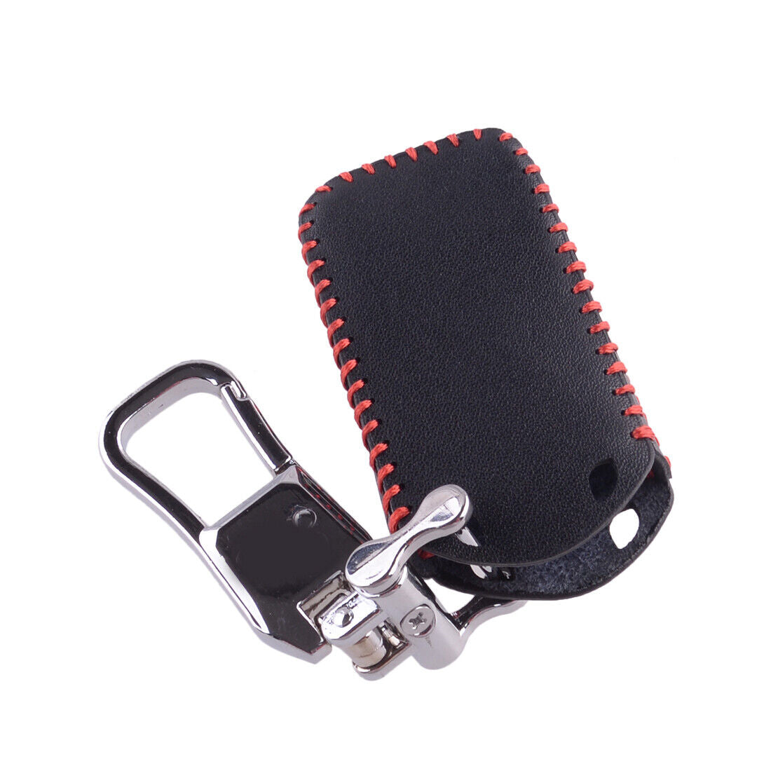 Leather Car Key Fob Case Cover Holder w/ Keychain Fit for Acura TL RDX ZDX ILX