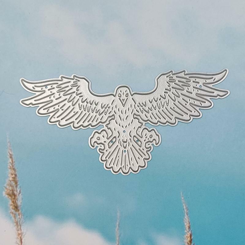 Spread Wing Eagle Metal Cutting Dies Stencil DIY Scrapbooking Embossing Template