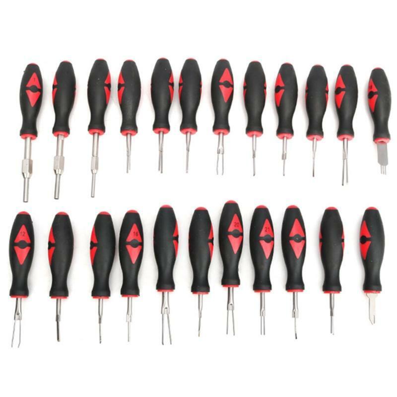 23Pc Universal Terminal Tool Kit for Auto Mechanic, Variety of Blade Head Types