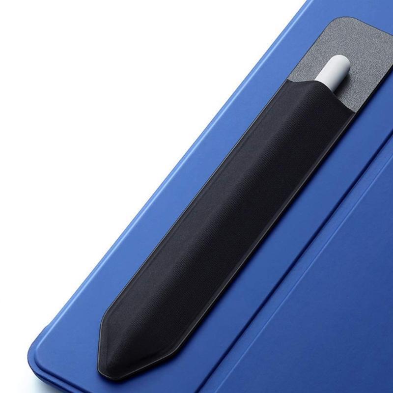 Simple Adhesive Pencil Holder Protective Pouch Bag for Stylus Pens Removable