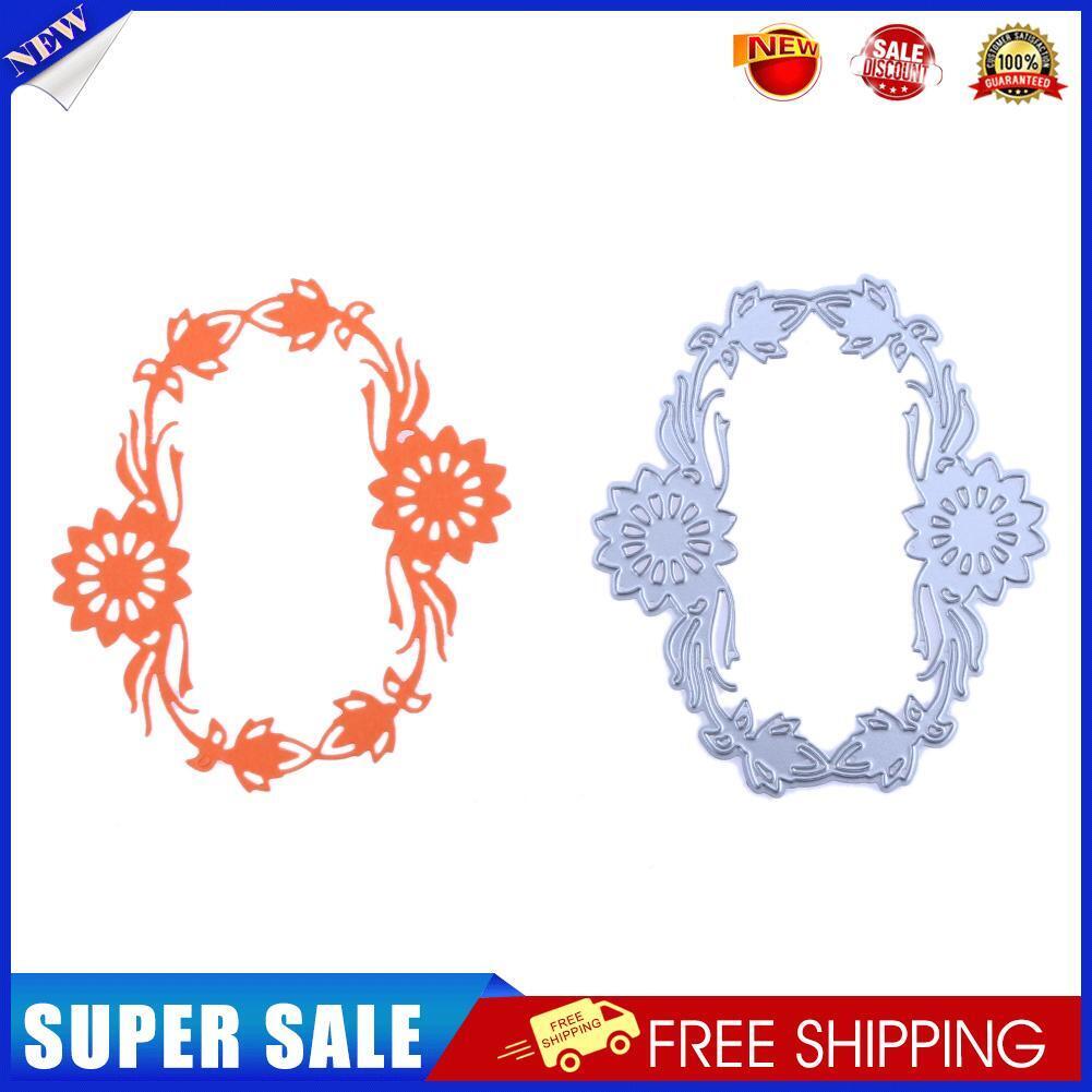 Symmetrical Flowers DIY Cutting Dies Metal Stencils Scrapbook Craft-142066
