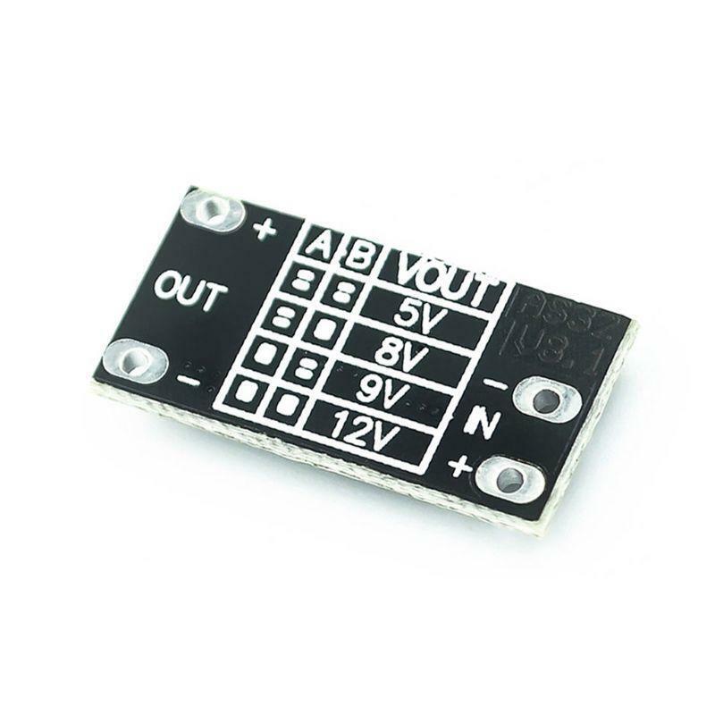 Multifunction Mini DC-DC Lithium Battery Boost Module Step Up Board 3.7V to 12V