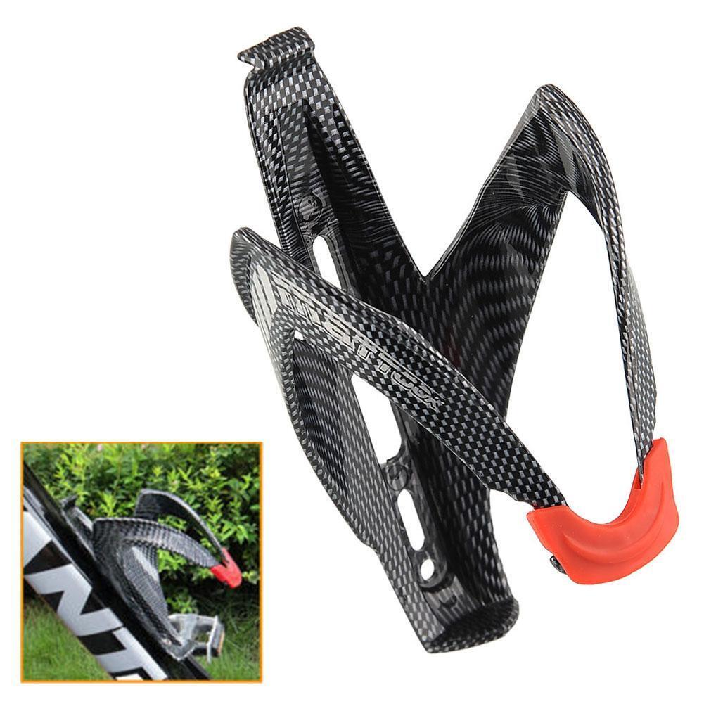 Carbon Fiber Road Bicycle Bike Cycling Water Bottle Holder Rack Cage