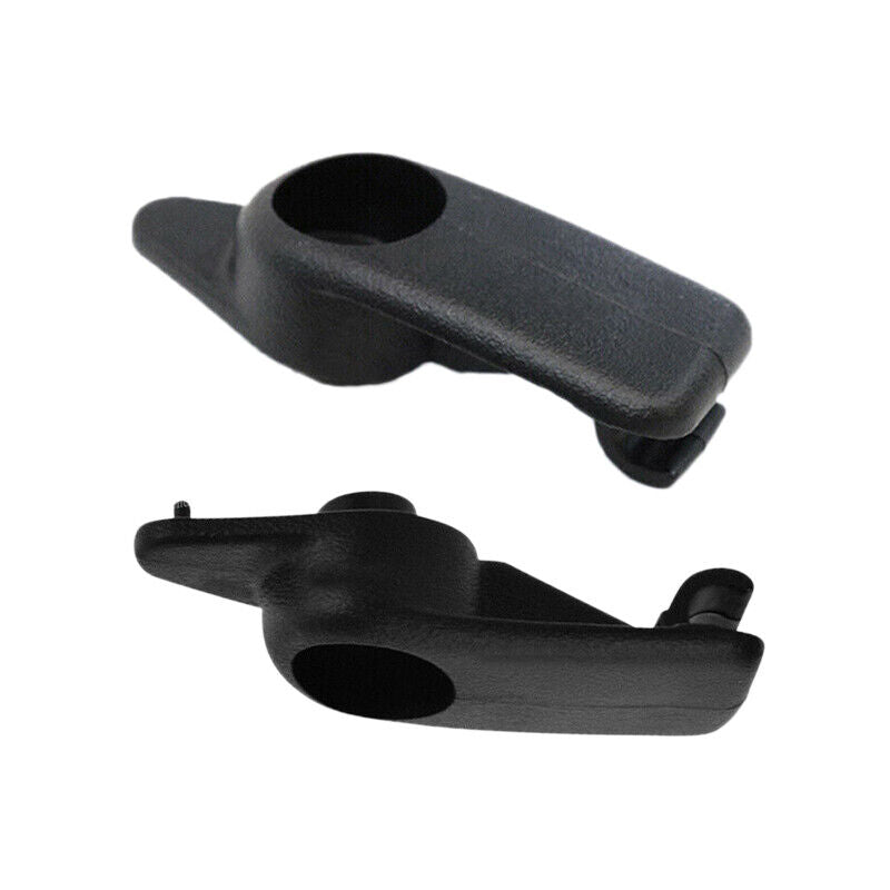 2x Black Sun Visor Clip Retainer Fit For Chevy Corvette C5 1997-2004 10411051