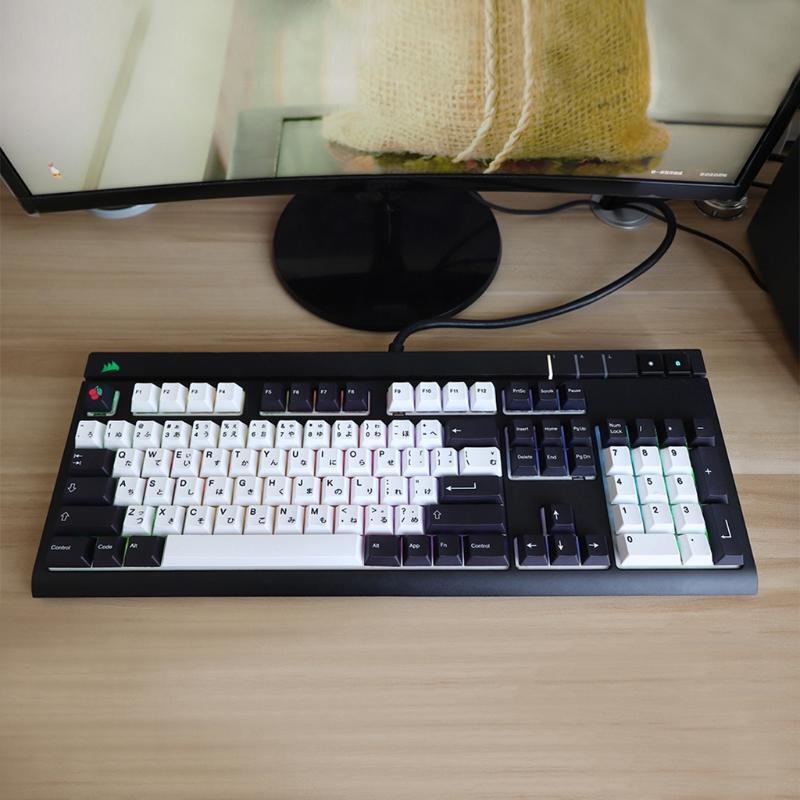 PBT Keycap Cherry Profile 137 Keys Dye-Subbed Key Cover for Gk61 64 68 96 108