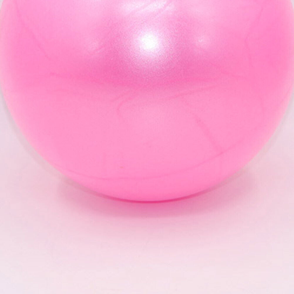 PVC Fitness Yoga Ball Thickened Explosion-proof Exercise Equipment (Pink)