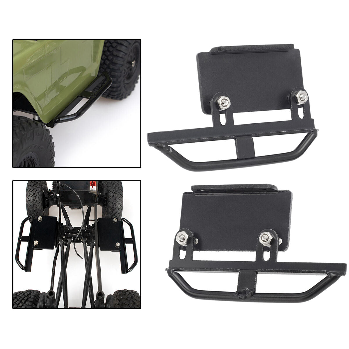 Side Pedal Guard for Axial SCX24 RC  DIY Modified Replacement