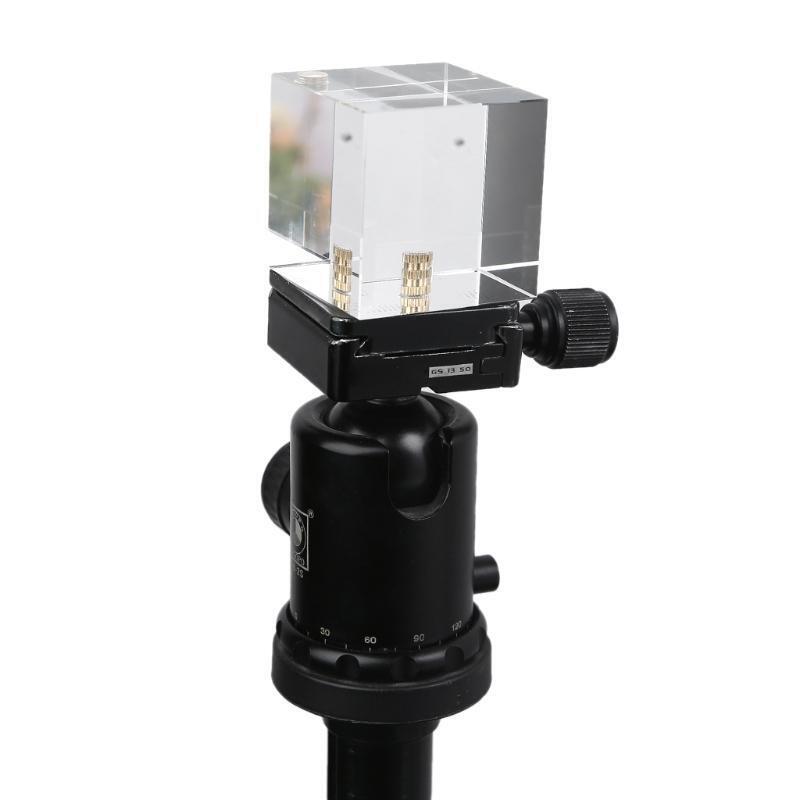 48mm Cube Square Quarter Nut Prism Optical Glass for Wedding Portrait Landscape