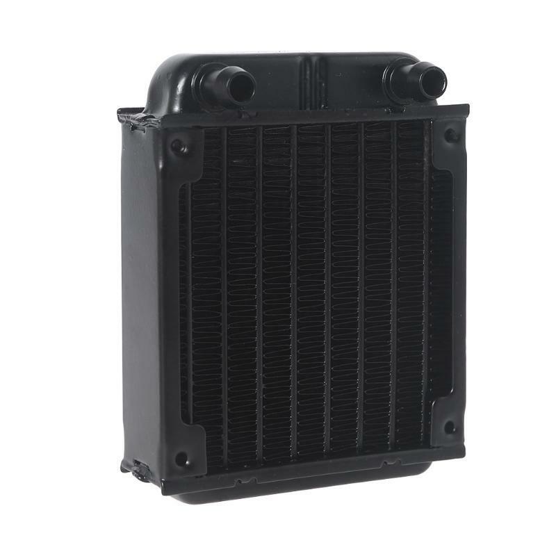 Multi-Port G1/4 Thread Aluminum Radiator 80mm For Computer Water Cooling System