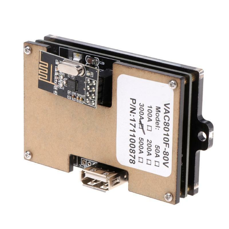 DC Voltmeter Ammeter Power Energy Digital Voltage Current Cap Ohm Hour SOC Meter