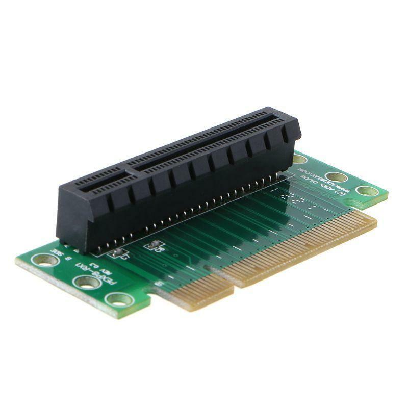 PCI Express 8X Riser Card 90 Degree Riser Adapter Card for 1U/2U Computer Kit