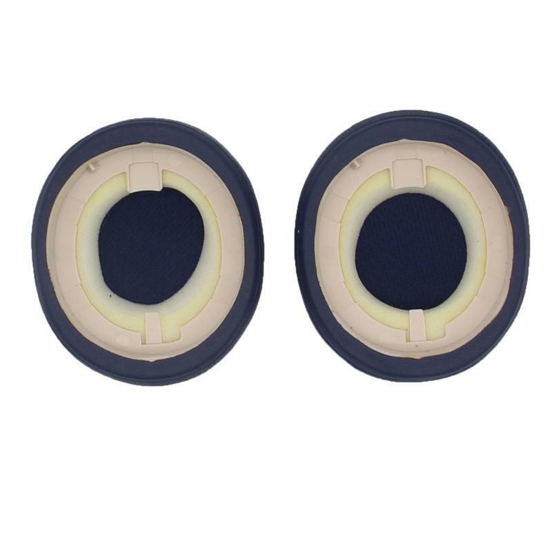 2pcs Protein Leather Ear Pads Cushion Repair for Elite 45h/Evolve 2 65 Headphone